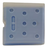 Brique de refroidissement durable et écologique en matériau à changement de phase (PCM) HDPE, réutilisable, de qualité alimentaire, recyclable, plaque eutectique longue durée