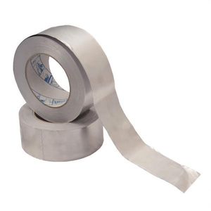 Aluminum <b>Tape</b> Adhesive <b>Tapes</b> 48mm X 50m <b>Silver</b> Conductive <b>Foil</b> <b>Tape</b> For Electrical Repair And HVAC Applications - Product Image 2