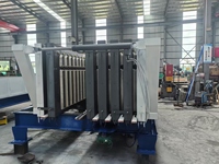 Nouvelle conception, utilisation facile, machine portable et durable pour la construction de clôtures et de murs de séparation, transmission électrique, automatique, haute puissance, PLC