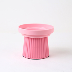 ชามอาหารสัตว์เลี้ยงแบบยกสูง ปลอดสาร BPA ทำจากเมลามีน ช่วยลดอาการปวดคอสำหรับแมว - Product Image 4