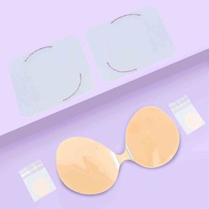 Schwerer gepolsterter BH mit vollständiger Abdeckung ohne Draht Push-up Schweiß fester selbst klebender transparenter Gurt Intimates Zubehör - Product Image 2