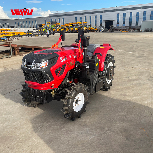 China HOT Selling  80HP 90hp 100hp  Factory Price Cheap Agricultural Tractor Used Tractors Rotovator Lawn Mower Tractor