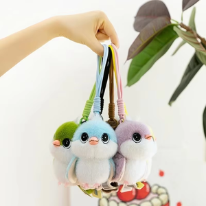 Llavero de Peluche con Forma de Animal Pequeño, Lindo Juguete de Peluche con Forma de Animal, Regalo Ideal para Niños y Niñas - Product Image 2