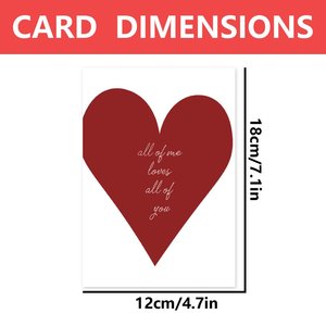 <span class=keywords><strong>Carte</strong></span> romantique pour la Saint-Valentin, cartes personnalisées pour un joyeux anniversaire pour elle/lui, <span class=keywords><strong>carte</strong></span> de vœux <span class=keywords><strong>personnalisée</strong></span> pour femme/mari et proches - Product Image 2