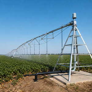 Système d'irrigation mobile à pivot central électrique avec pointeur métallique, haute efficacité, surveillance à distance pour grandes surfaces agricoles - Product Image 2