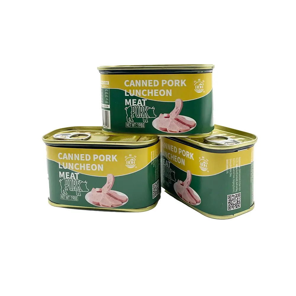 Großhandel Produkte 340g Ready Eat Schweine fleisch Dosen Mittagessen Fleisch dosen