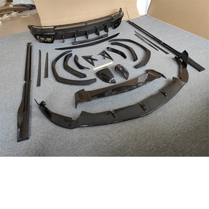 Adecuado para la modificación de fibra de carbono del URUS, juego completo de accesorios envolventes: alerón delantero y trasero. - Product Image 2
