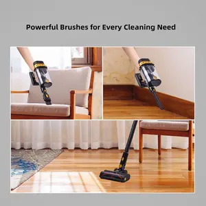 <span class=keywords><strong>Aspirateur</strong></span> à main <span class=keywords><strong>professionnel</strong></span> sans fil Super Clean sans fil avec moteur sans balai Fonction de séchage sans sac pour le ménage - Product Image 6