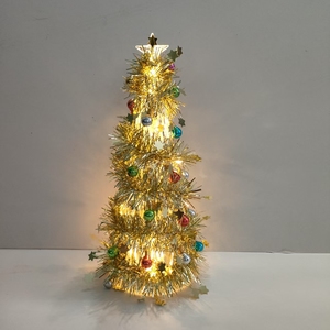 2025 bán buôn thiết kế mới màu xanh lá cây Acrylic đèn <span class=keywords><strong>LED</strong></span> Cây giáng sinh cho trang trí - Product Image 3