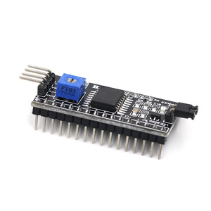 Carte adaptateur de module d'affichage LCD1602 avec interface IIC I2C pour microcontrôleur Arduino - Product Image 3