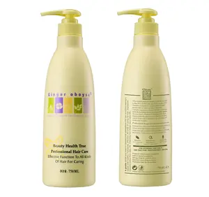 Produits professionnels de soins capillaires 100% shampooing naturel pur shampoing Anti-chute de cheveux shampoing au gingembre, shampoing et après-shampoing