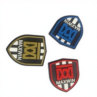 Étiquettes de vêtements en PVC souple écologique avec logo 3D personnalisé en relief, lavables, en rouleau, pour vêtements, sacs et maillots de bain - Taille personnalisée