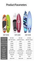 Vente en gros 3 chambres de stand up paddle gonflable unisexe surf extérieur pvc sup gonflable