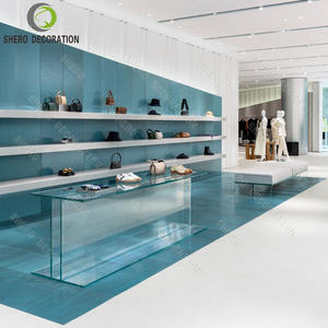 ร้านเสื้อผ้าบูติกสุดหรูสำหรับสุภาพสตรี  ออกแบบตกแต่งภายในพร้อมชั้นวางโชว์เสื้อผ้าและราวแขวนเสื้อผ้าสำหรับไอเดียตกแต่งร้านเสื้อผ้า - Product Image 5