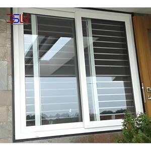 Puerta Corredera de PVC para Patio, Riel Guía de Suelo, Mecanismo de Bloqueo Multipunto, Triple Acristalamiento Panorámico para Acceso a Jardín o Suite - Product Image 1