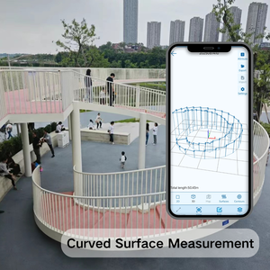 BAOTURE Ruota di Misurazione Digitale con App, Strumento per Misurare Distanze e Aree in Spazi Irregolari - Product Image 4