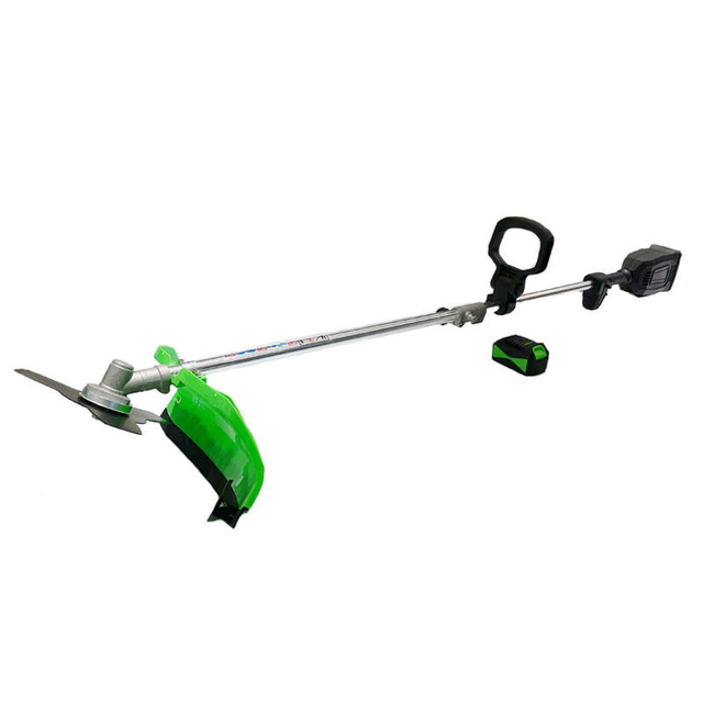 Industrial Electric Cordless Grass Trimmer Lithium Ion Battery Hedge Cutter Edge Trimmer 2 Blades Rechargeable Lightweight 36V