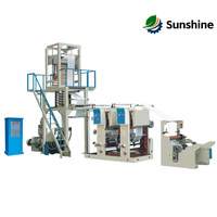 Machine de soufflage de film PE haute vitesse, ligne d'extrusion de film soufflé HDPE LDPE LLDPE, machine de fabrication de film plastique