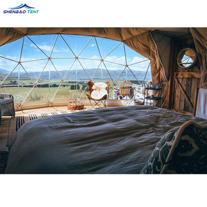 Di lusso eco resort PVDF esterno prefabbricata glamping mountain house hotel <span class=keywords><strong>tenda</strong></span> per il campeggio - Product Image 1