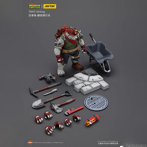 JOYTOY TMNT-Dirtbag Figurine d'action à l'échelle 1/18, modèle articulé, figurine de collection, statue miniature, accessoires de personnage, objet de présentation - Product Image 5