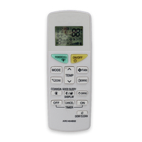 ES-AC035-F AC télécommande nouvel ABS 433kHz affichage LED numérique pour DAIKIN ARC484B32 télécommande AC orange rétro-éclairage 15 touches AC 132H