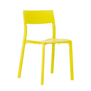 fast shipment molding plastic injection for plastic chairs yellow thickening plastic rattan chair stackable