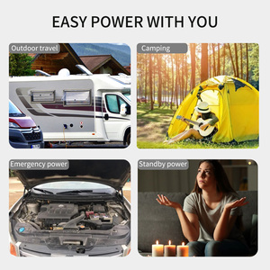 <b>Portable</b> 1500 Watt Power Station Pure Sine Wave External Battery Car Source <b>Jump</b> Wireless Charging Remote MPPT - Product Image 5