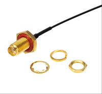   Câble d'extension UFL SMA Pigtail à conducteur toronné, adaptateur RF SMA femelle, isolation FEP 1,13 mm pour applications de chauffage