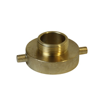 Adaptateur de raccord de tuyau en laiton flexible de style américain NPT DN50 DN25 Femelle Mâle Robuste pour la lutte contre les incendies Connecteur d'urgence