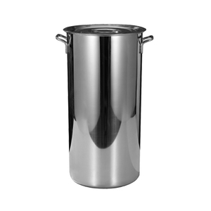 DF523 304 Stainless Steel <b>Tall</b> Airtight <b>Storage</b> Bucket Large Capacity Kitchen Grain Container for Dry Food <b>Storage</b> - Product Image 1