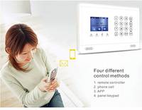 Livraison gratuite Domotique intelligente 4G WIFI GSM Dispositif d'écoute d'insectes sans fil Alarme de sécurité pour entreprise à domicile