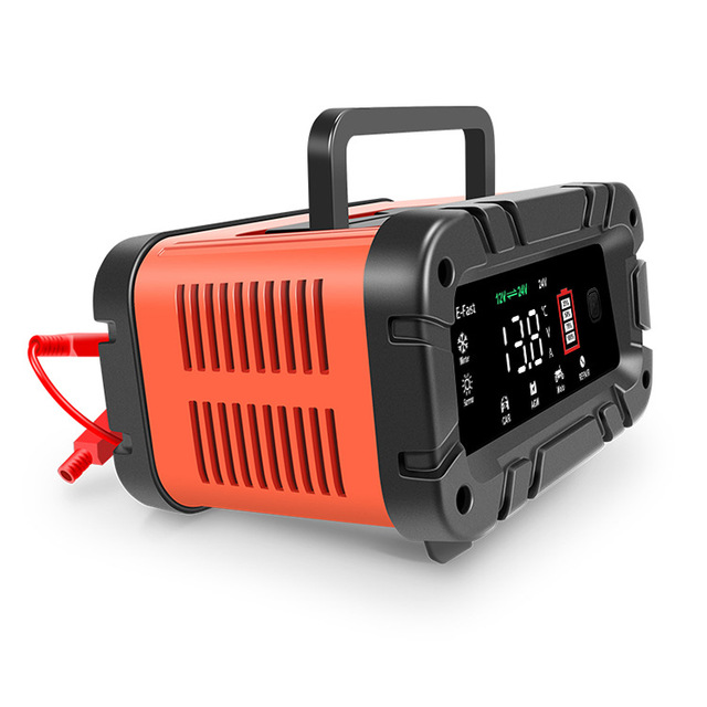 Factory Price 24V Lead Acid Smart Battery Charger Quick Charging 12V 10A Car Charger Power Accessory