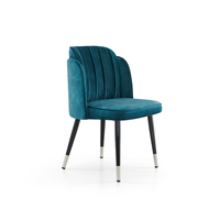 Vente en gros de chaise en velours au design simple et moderne chaise de qualité pour hôtel restaurant salle à manger bureau de visiteur chaise de loisirs