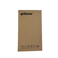 Boîte d'emballage en verre personnalisée pour boîtes de protection d'écran de téléphone, boîte en papier d'accessoires de téléphone portable
