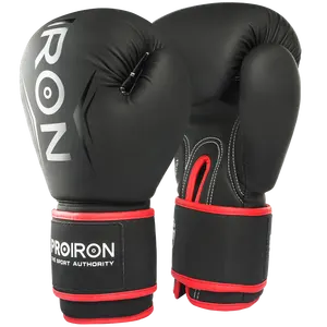 工厂制造商定制获胜高品质专业拳击手套，用于踢箱训练重量
