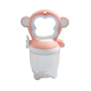 <span class=keywords><strong>Biberon</strong></span> en silicone en forme d'animal mignon <span class=keywords><strong>avec</strong></span> tétine souple facile à nettoyer, distributeur de fruits pour bébé, sucette, biberons pour bébé - Product Image 3