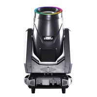 Projecteur à tête mobile 295W LED blanc 16 canaux DMX512 2 prismes 13 gobos IP33 Garantie 1 an Sharpy pour scène