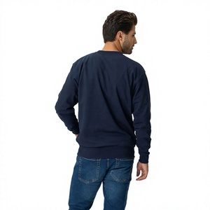 Pull à col rond pour homme de qualité supérieure, tissu en coton respirant, manches longues, sweat-shirt décontracté, fournisseur d'usine en gros - Product Image 2