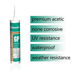 Sellador de Silicona Transparente GP, Adhesivo de Construcción de Curado Rápido Acético, Impermeable, Pegamento para Vidrio, Sellador para Ventanas y Puertas - Product Image 2