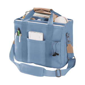 Bolso de <span class=keywords><strong>momia</strong></span> de lona resistente, bandolera de varios compartimentos, bolso impermeable para compras de viaje en casa - Product Image 1