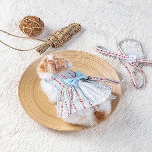 Joysing New Cute Cotton <strong>Rabbit</strong> Dress Pet Cat <strong>Clothes</strong> Bowknot Floral <strong>Rabbit</strong> Skirt High Quality Pet Dress - Product Image 6