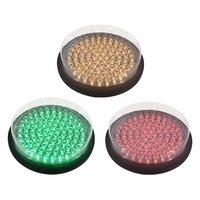 Pemasok Lampu Lalu Lintas Modul Lampu Lalu Lintas LED Bola Kuning Dia.200mm(9 inci) dengan Lensa Fresnel