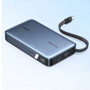 UGREEN พาวเวอร์แบงค์ 20000mAh พร้อมสายชาร์จในตัว รองรับการชาร์จเร็ว 100W PD สำหรับแล็ปท็อป สมาร์ทโฟน และแท็บเล็ต - Product Image 2