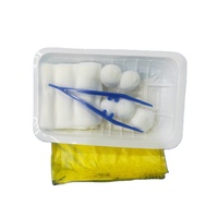 Kit de pansement chirurgical stérile jetable personnalisé en gros – Pack de soins de base pour plaies en milieu hospitalier