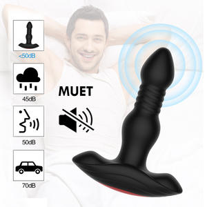 Vibrador masajeador de próstata inflable con tapón anal de Control remoto de fábrica de <span class=keywords><strong>China</strong></span> con nueva llegada - Product Image 6