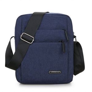Free Sample <b>black</b> slim <b>small</b> nylon custom luxury designer crossbody men shoulder <b>bag</b> with logo - Product Image 2