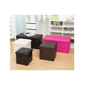 Tabouret de salon minimaliste en similicuir noir, boîte pliante, <span class=keywords><strong>banc</strong></span> de rangement pour <span class=keywords><strong>chaussures</strong></span> - Product Image 6