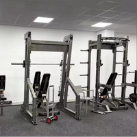 Machine Smith Commerciale en Acier Inoxydable – Équipement de Musculation Multi-Gym pour Usage Domestique