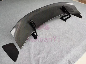 2016+ New Design <strong>GT</strong>-4 Style Real Carbon Fiber Car Rear Tail <strong>Spoiler</strong> for Boxster 718 Universal Rear Trunk <strong>Spoiler</strong> Wing - Product Image 3