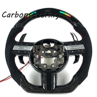 Accessoires pour Hyundai : Volant de voiture en fibre de carbone forgée sur mesure pour Hyundai Tucson NX4 N Line, amélioration intérieure sport OEM